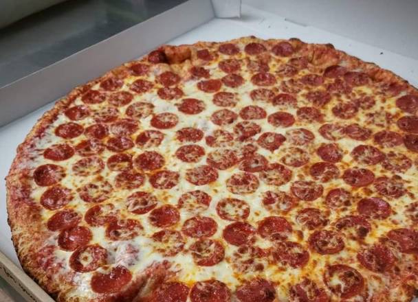 Order Big Cheese Pizza with Halal Pepperoni food online from Toarminas Pizza store, Canton on bringmethat.com