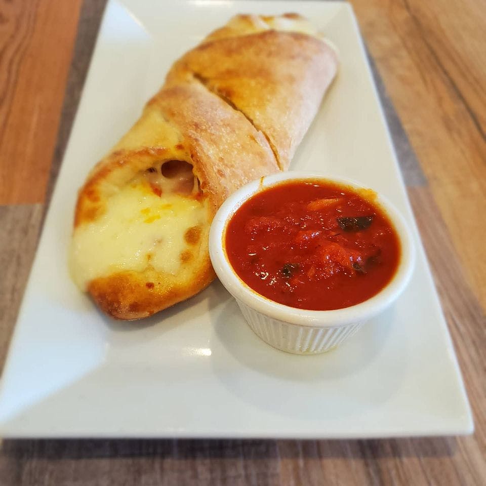 Order Pepperoni Roll - Calzone, Stromboli & Rolls food online from Table 42 store, Dover on bringmethat.com