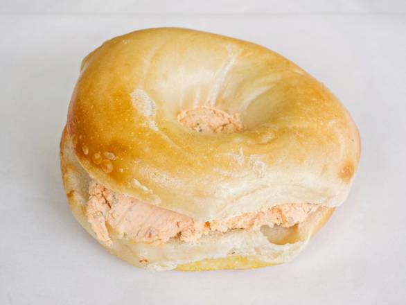 Order CC&Bagel - Sundried Tomato & Basil CC food online from Big Daddy Bagels store, Lafayette on bringmethat.com