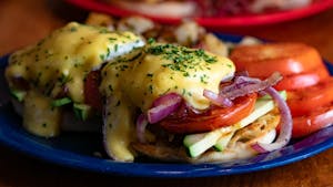 Order California Benedict Light food online from Persy's Place store, Rumford on bringmethat.com