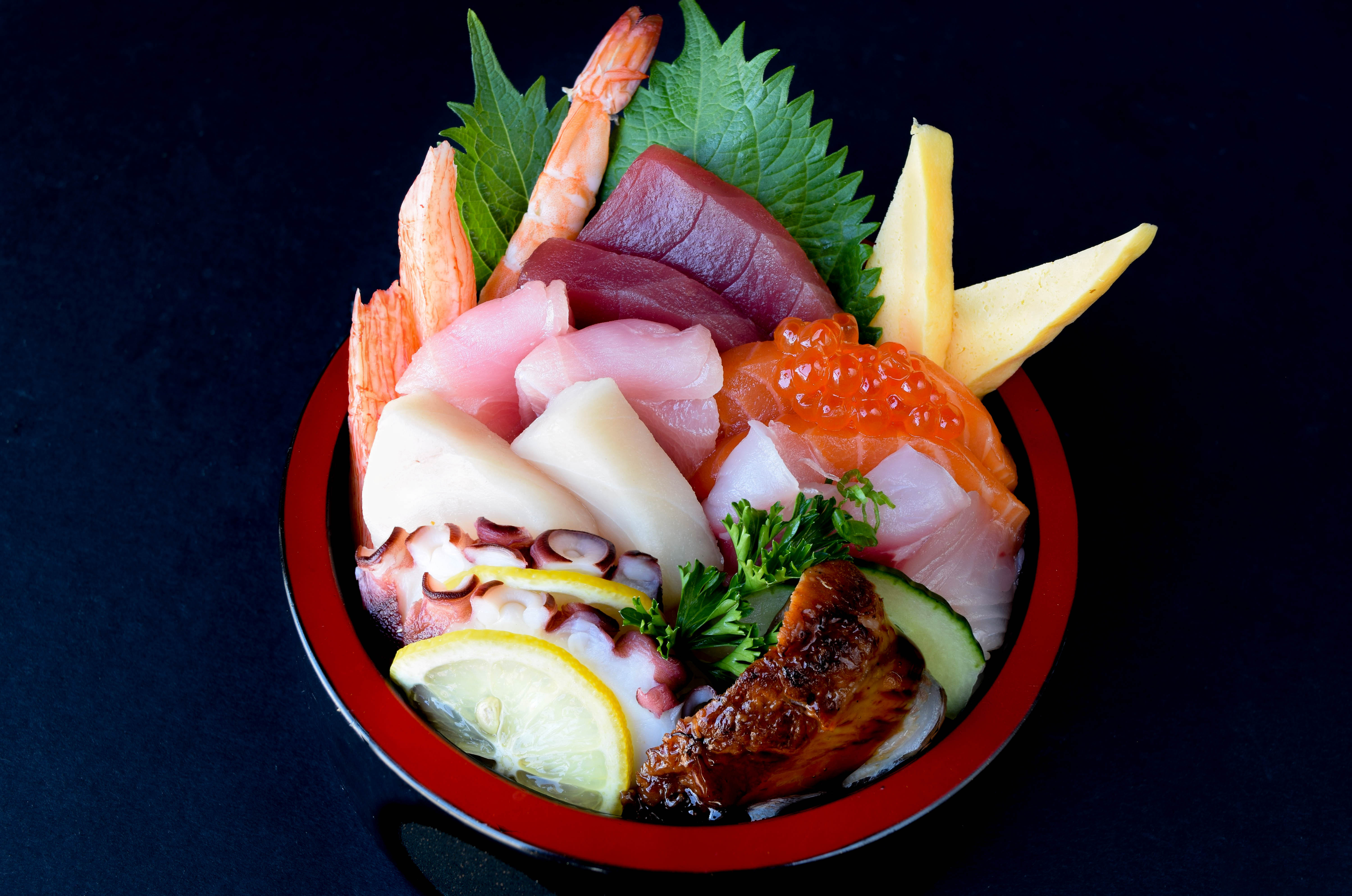 Order Chirashi Zushi Combo food online from Aiya Sushi & Ramen store, Dickinson on bringmethat.com