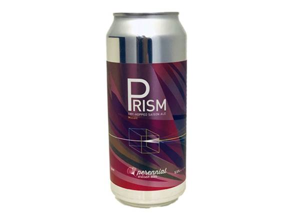 Order Perennial Artisan Ales Prism Saison - 16oz Can food online from Leo's Liquor store, Chicago on bringmethat.com