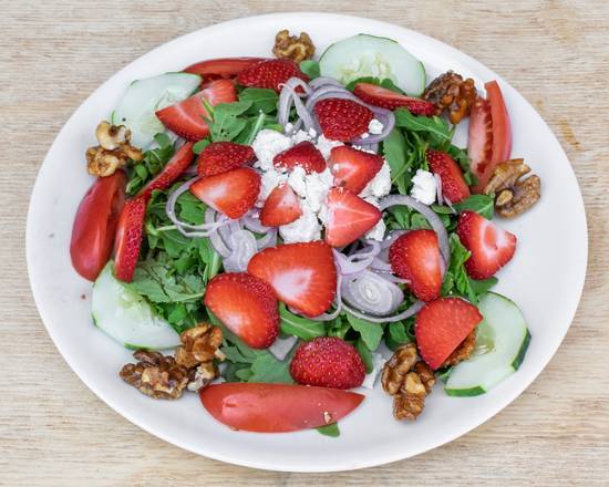 Order Strawberry Goat Cheese Salad food online from The Pizza Shop store, Eastchester on bringmethat.com