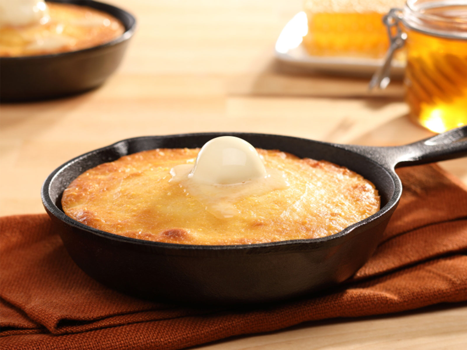 Order Skillet Corn Bread with Honey Butter food online from Homeward store, Hesperia on bringmethat.com