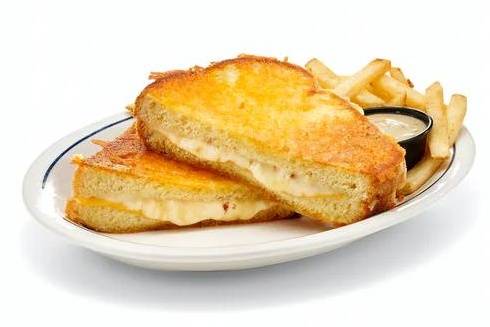 Order New! Cheese-Crusted Four-Cheese Melt food online from Ihop store, Lorton on bringmethat.com