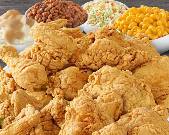 Order 20 Pcs Chicken or Tenders 4 Lg Sides food online from Brown's Chicken & Pasta store, East Dundee on bringmethat.com