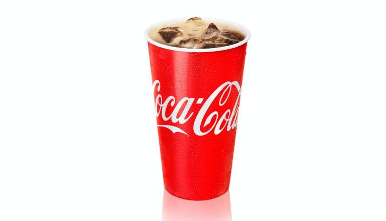 Order Fountain Drink-Coke food online from Erik's Delicafe store, Cupertino on bringmethat.com