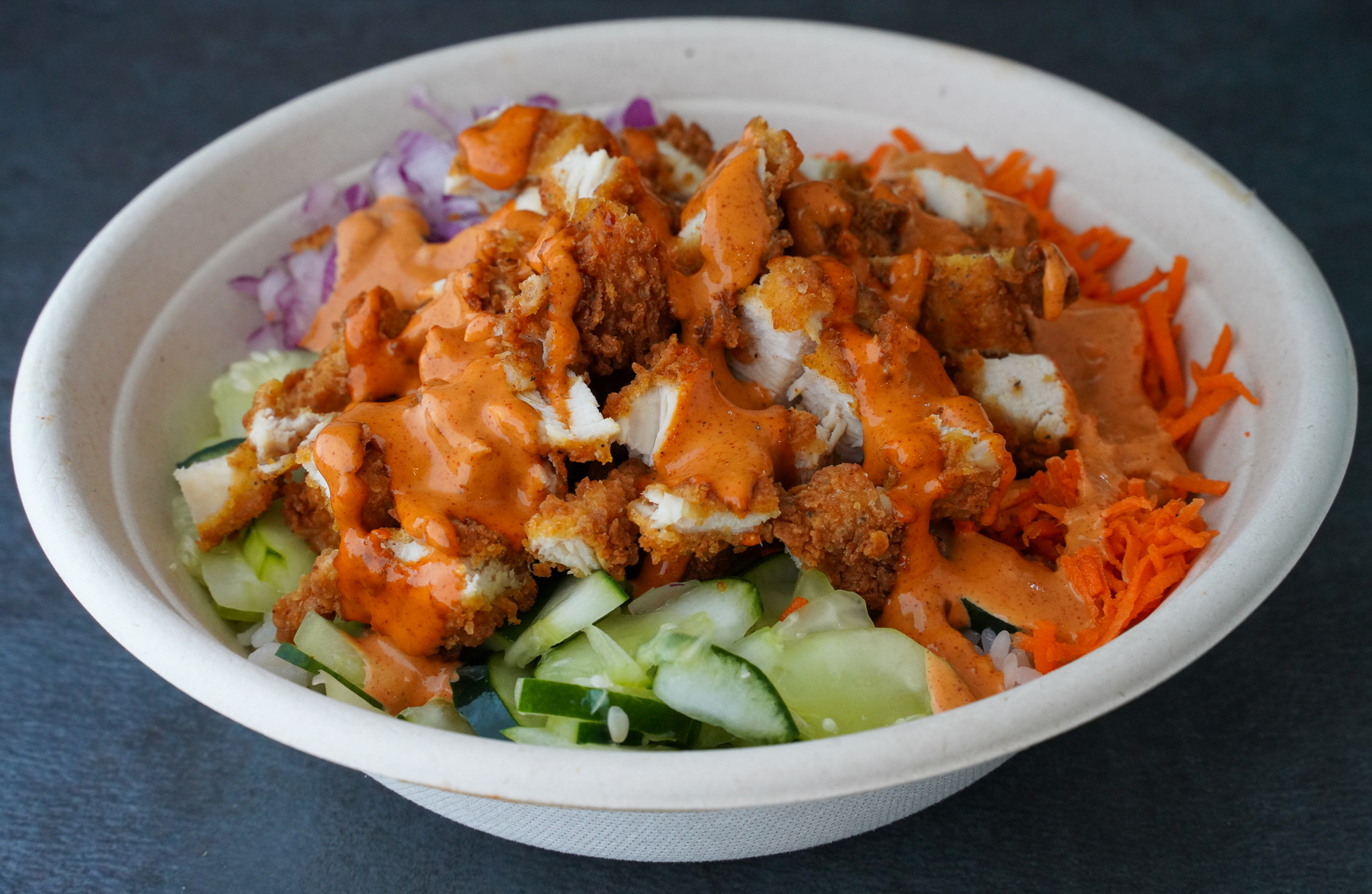 Order Chicken Salad food online from 24 Hot Chicken & Waffle Bar store, Los Angeles on bringmethat.com