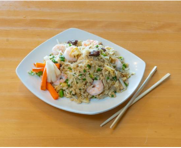 Order F7. Combination Fried Rice food online from Que Huong store, Plano on bringmethat.com