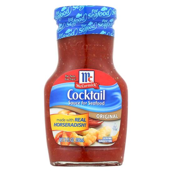 Order Mccormick Original Cocktail Sauce For Seafood food online from Deerings Market store, Traverse City on bringmethat.com