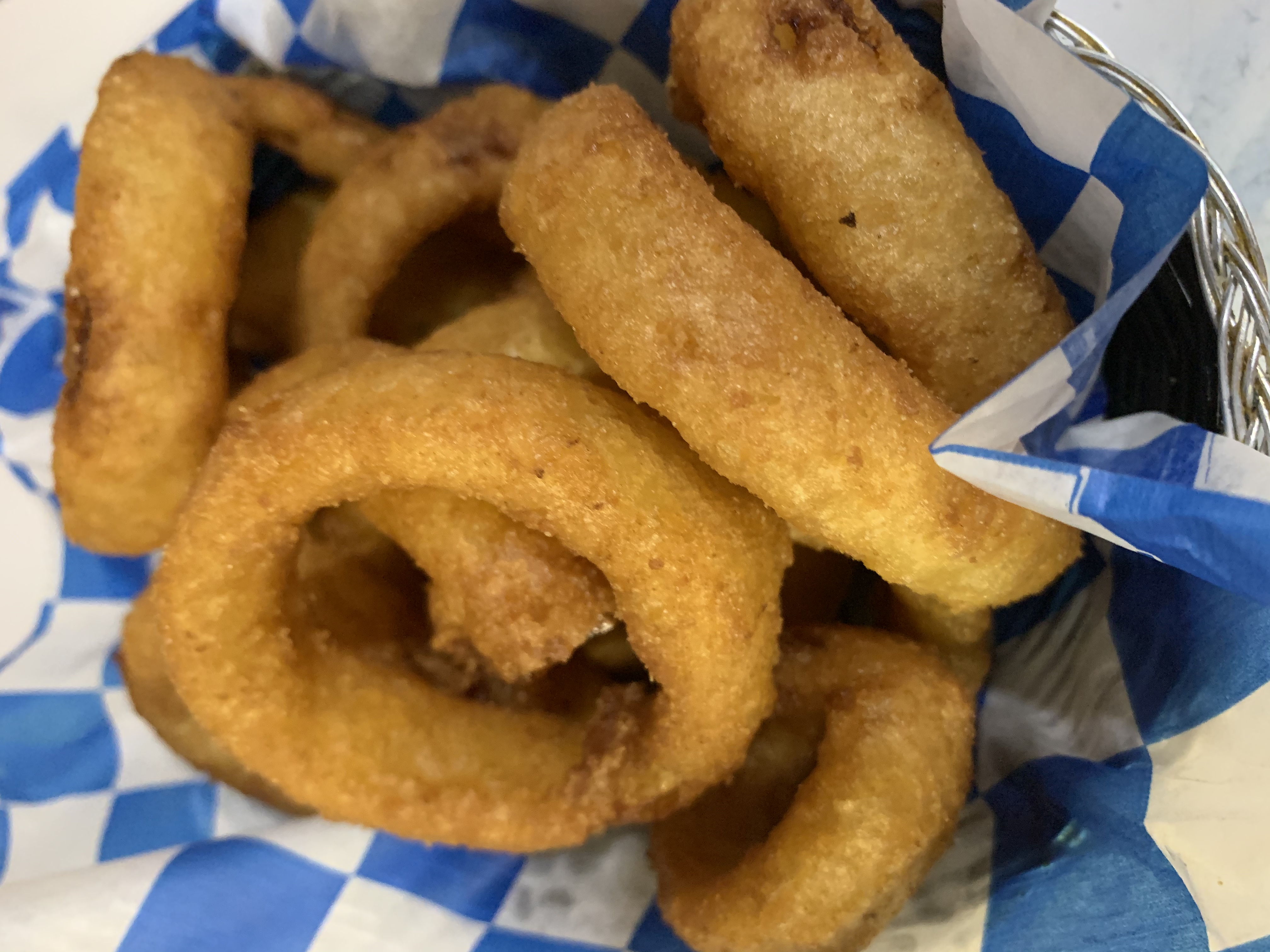 Order Onion Rings food online from Two Cousin Pizza & Italian store, Mount Joy on bringmethat.com