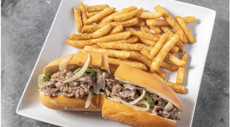 Order Philly Cheese Steak food online from Mama's Pizza & Pasta store, Matthews on bringmethat.com