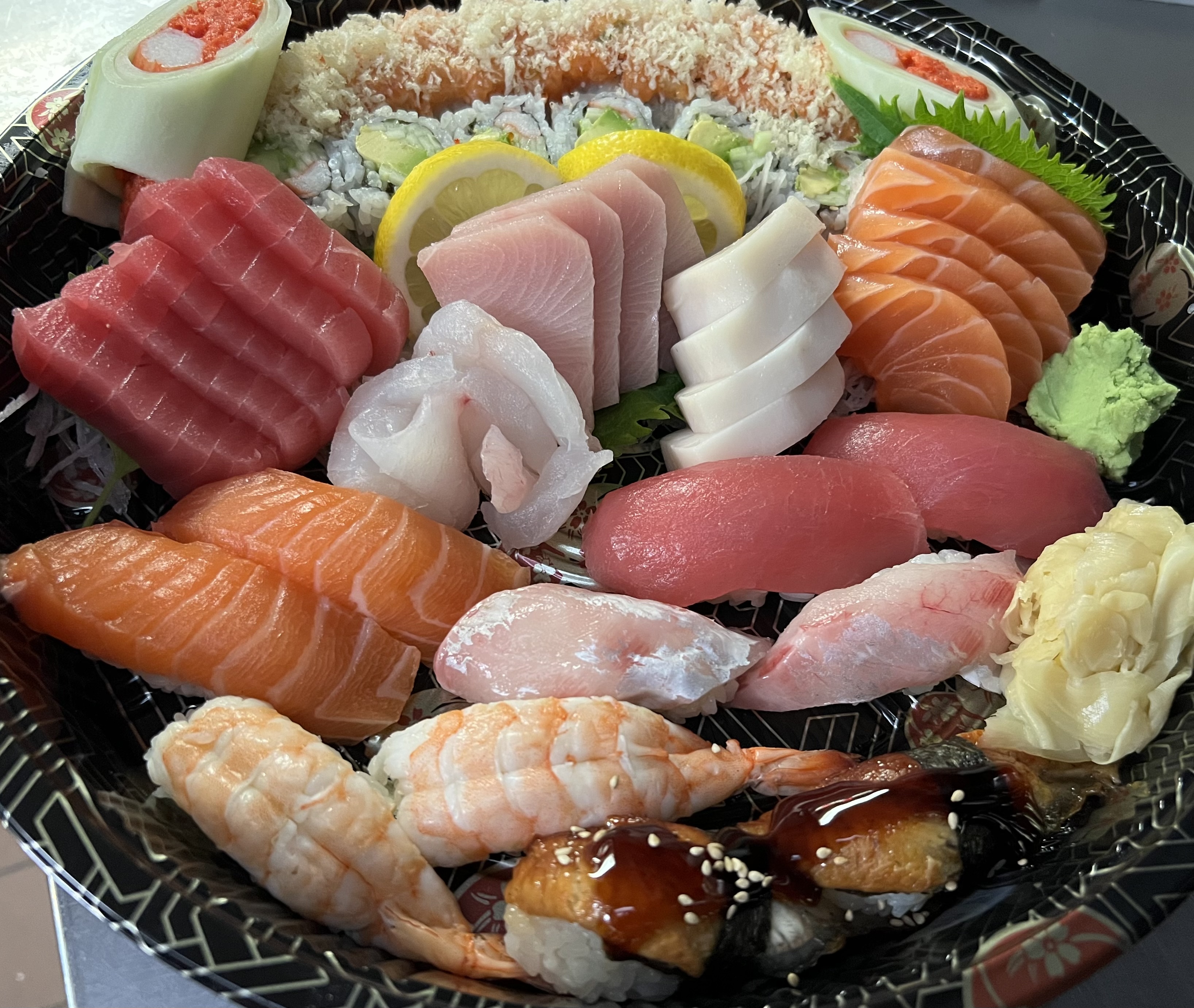 Order Sushi and Sashimi Platter for 2 food online from Sushi Oya store, New York on bringmethat.com