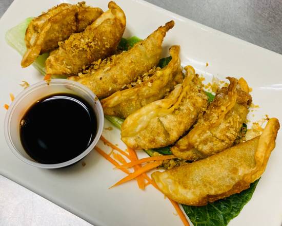 Order Potstickers food online from Orchid Thai Restaurant & Bar store, Sacramento on bringmethat.com