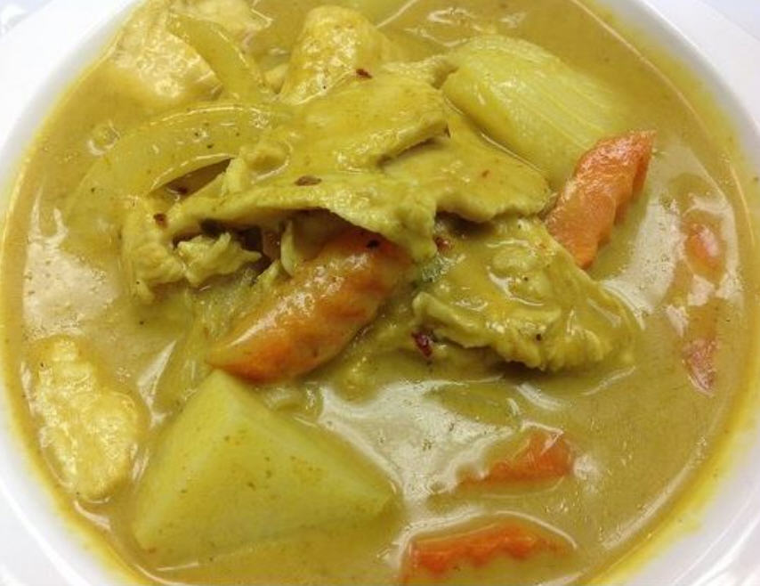 Order Yellow Curry food online from Thai Lily Cafe store, Houston on bringmethat.com