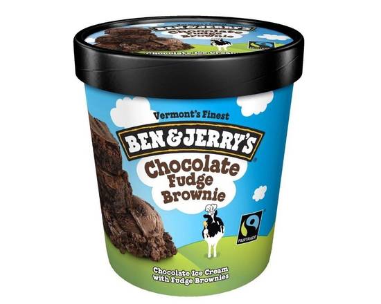 Order Ben & Jerry's Pint (Chocolate Fudge Brownie)  food online from Balboa Tap House store, San Diego on bringmethat.com