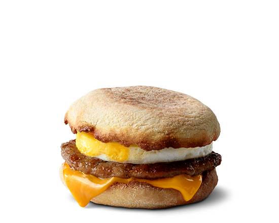 Order Sausage Egg McMuffin food online from McDonald's store, Hempstead on bringmethat.com