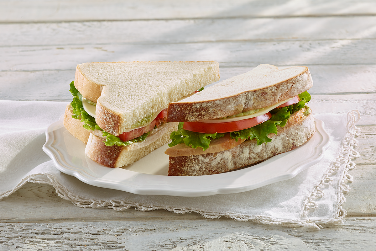 Order Turkey Pesto Sandwich Only food online from Chicken Salad Chick store, D'Iberville on bringmethat.com
