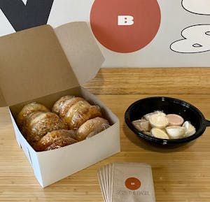 Order Covid-Friendly Dozen + Cream Cheese (Sliced/Wrapped Separately) food online from Stb store, Vancouver on bringmethat.com