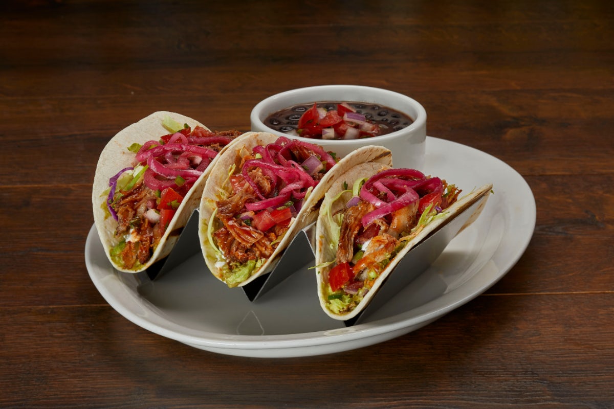 Order CHIPOTLE BBQ PULLED PORK TACOS food online from Miller Ale House store, Schaumburg on bringmethat.com