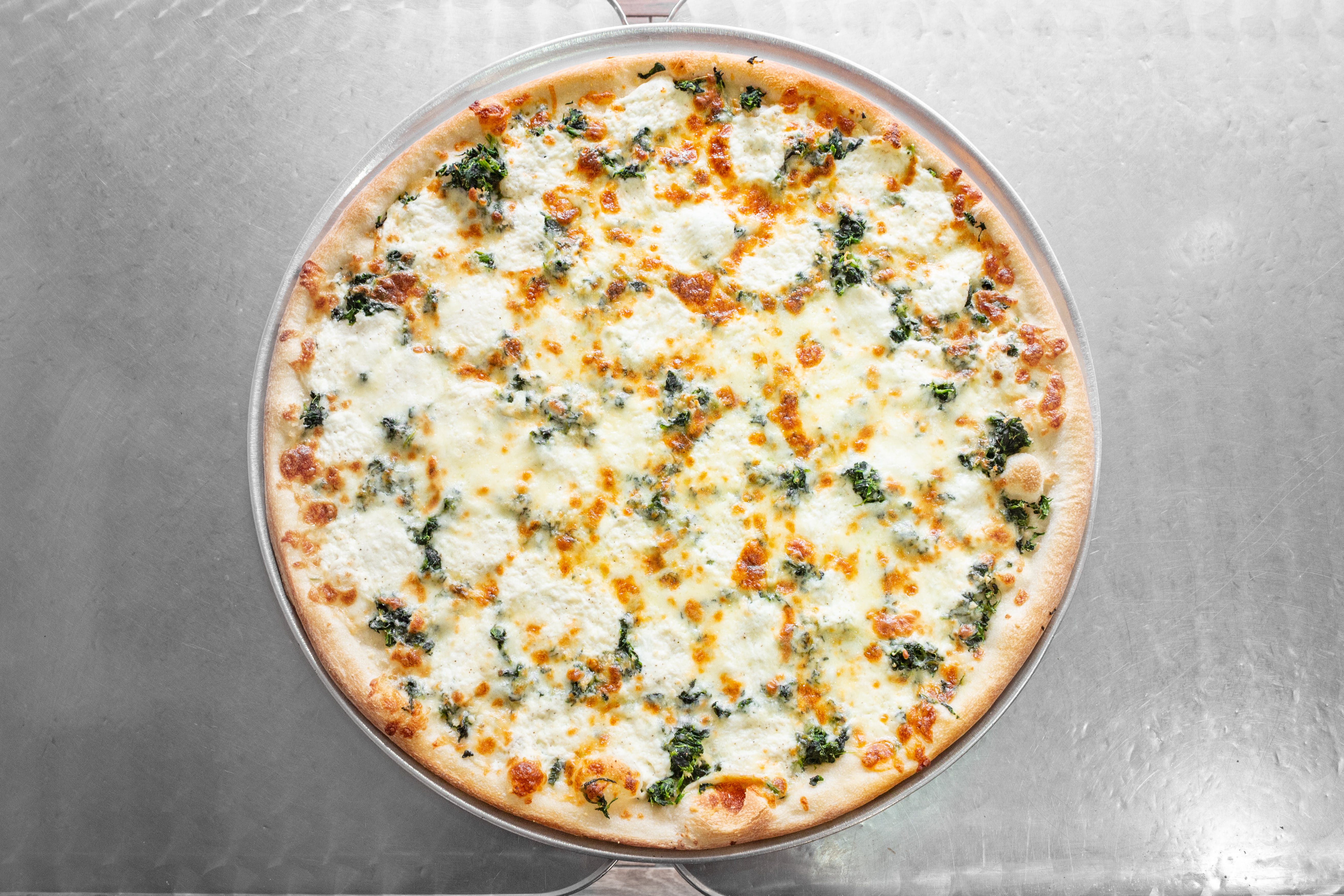 Order Green Pizza - Small food online from Not Ray Pizza store, Brooklyn on bringmethat.com