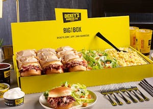 Order BYB Classic Sandwich Pack food online from Dickey Barbecue Pit store, Houston on bringmethat.com