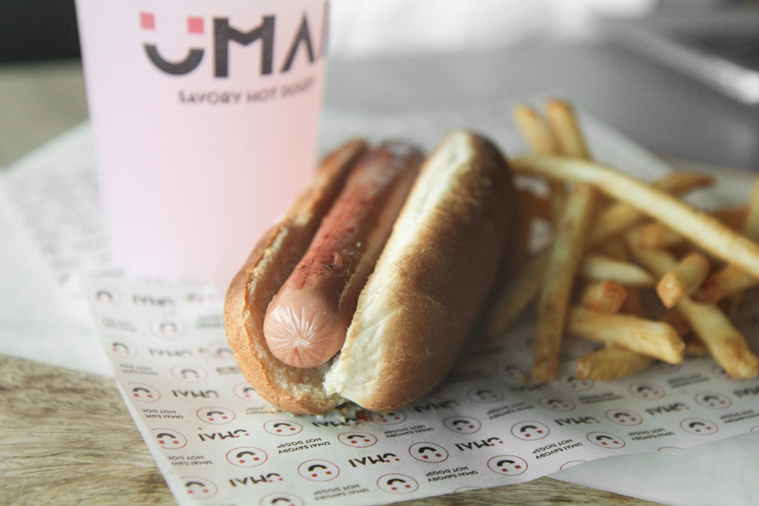 Order Junior Dog Combo food online from Umai Savory Hot Dogs store, San Jose on bringmethat.com
