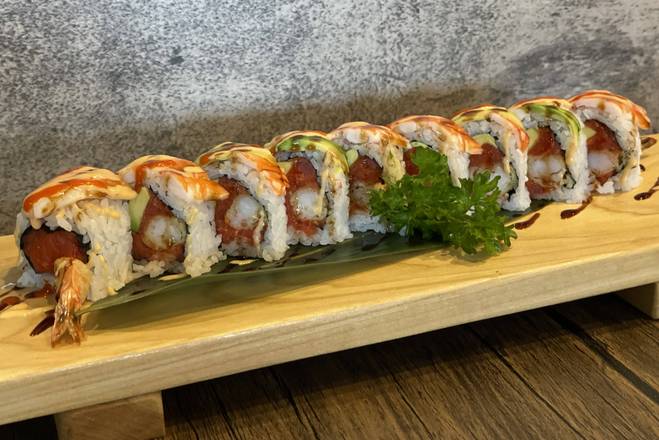 Order Tiger Roll food online from O Sushi store, San Diego on bringmethat.com