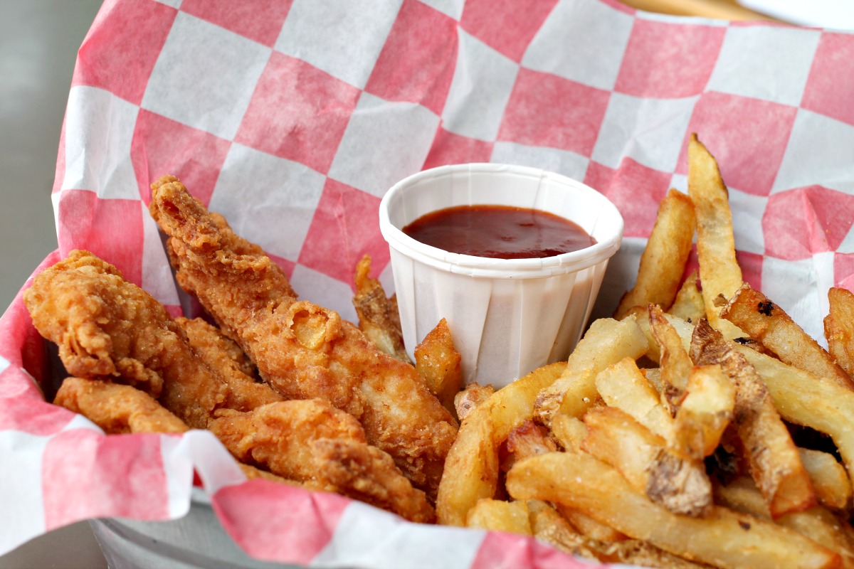 Order Kid's Chicken Tenders food online from Double Wide Grill store, Pittsburgh on bringmethat.com