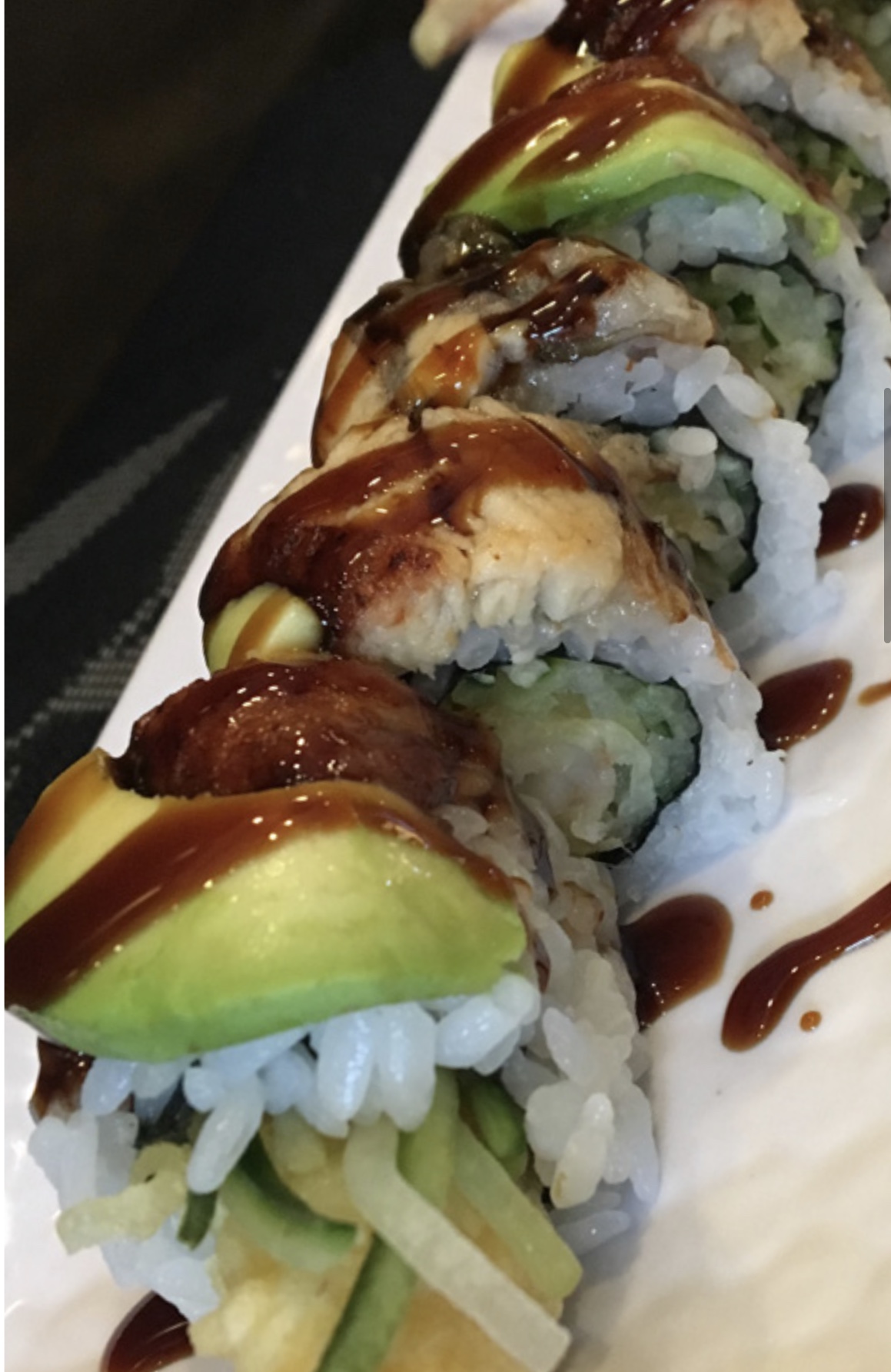 Order Dragon Roll food online from Tomo Japanese Cuisine store, Troy on bringmethat.com