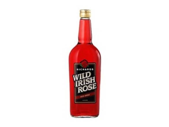 Order Richards Wild Irish Rose Red Wine - 750ml Bottle food online from Jenny Liquors store, Mt Prospect on bringmethat.com