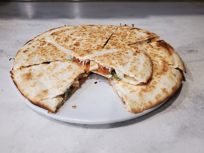 Order Mexican  Quesadilla with Chicken food online from Silver Spoon Diner store, Queens on bringmethat.com