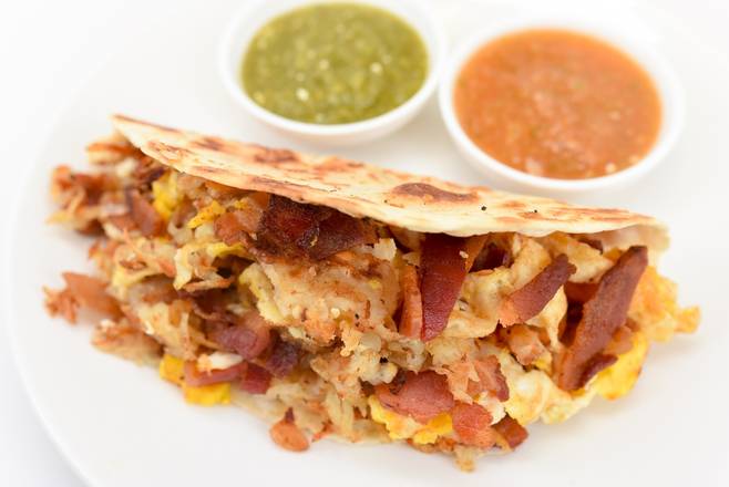 Order Bacon Taco food online from Franks Grill store, Houston on bringmethat.com