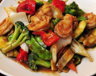 Order 86. Shrimp with Mixed Vegetable food online from China Garden store, Hackettstown on bringmethat.com