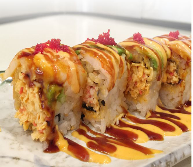Order Hot Night Special Roll food online from Akira Sushi store, Clackamas on bringmethat.com