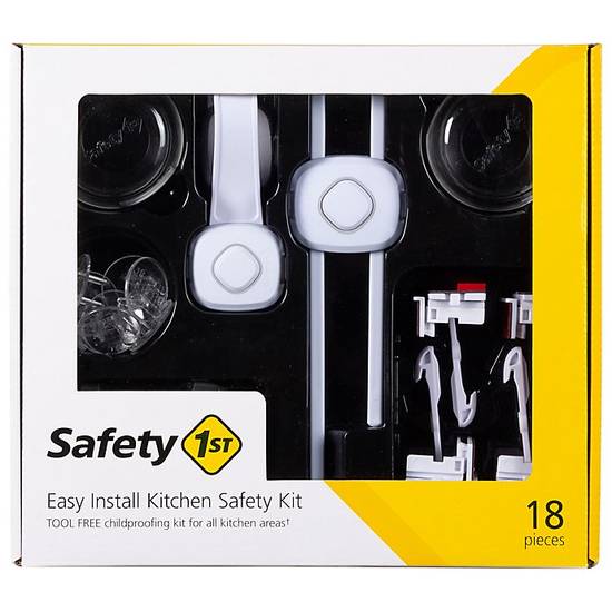 Order Safety 1st® Easy Install Kitchen Safety Kit in White food online from Bed Bath & Beyond store, Daly City on bringmethat.com
