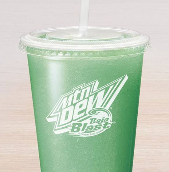 Order MTN DEW® Baja Blast® Freeze food online from Taco Bell store, Sycamore on bringmethat.com