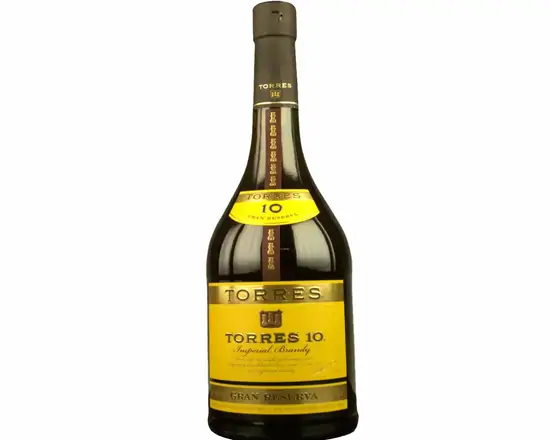 Order Torres Spanish Brandy 80 proof 750ml food online from Sousa Wines & Liquors store, Mountain View on bringmethat.com
