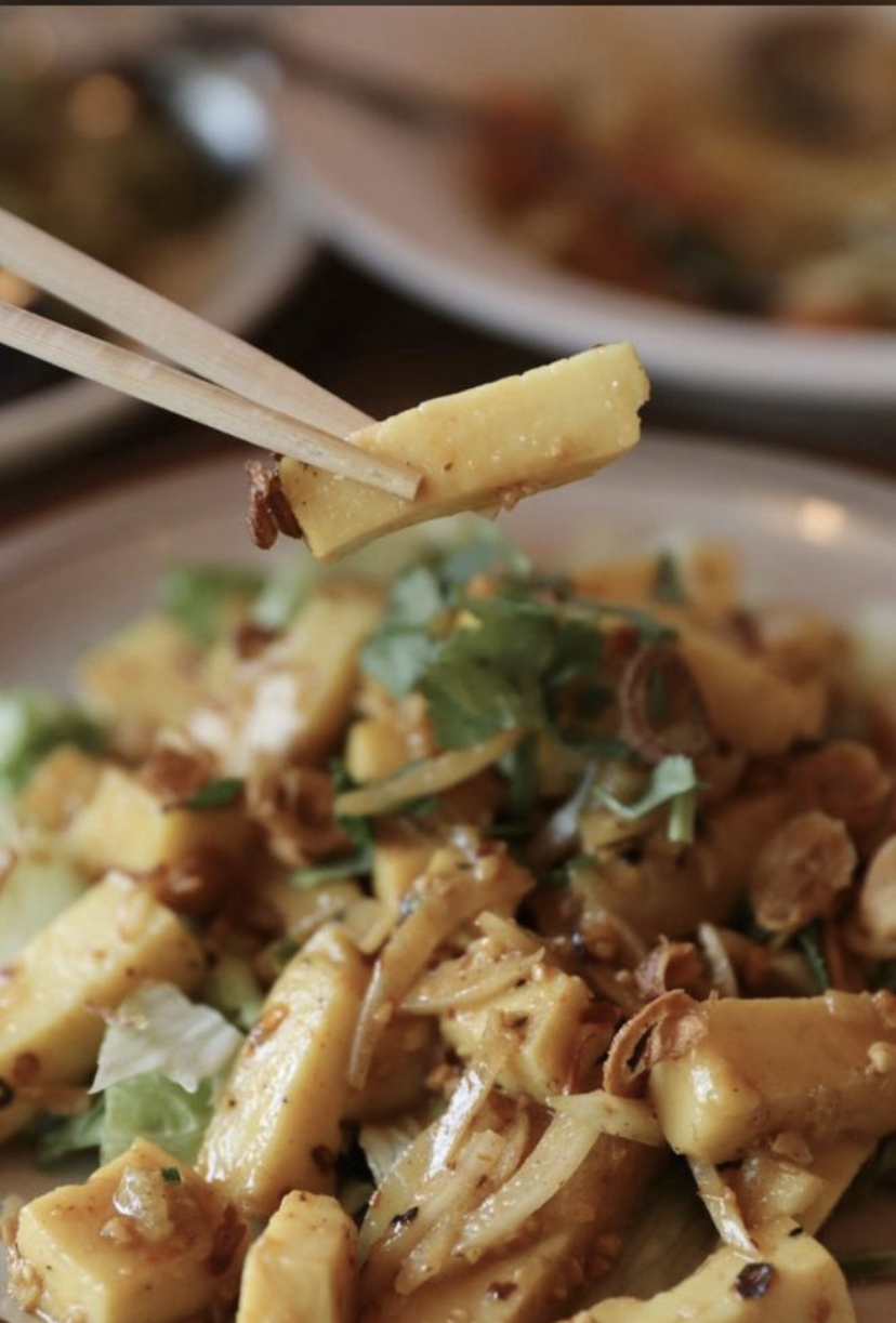Order Burmese Tofu Noodles food online from Yoma Burmese Restaurant store, Allston on bringmethat.com