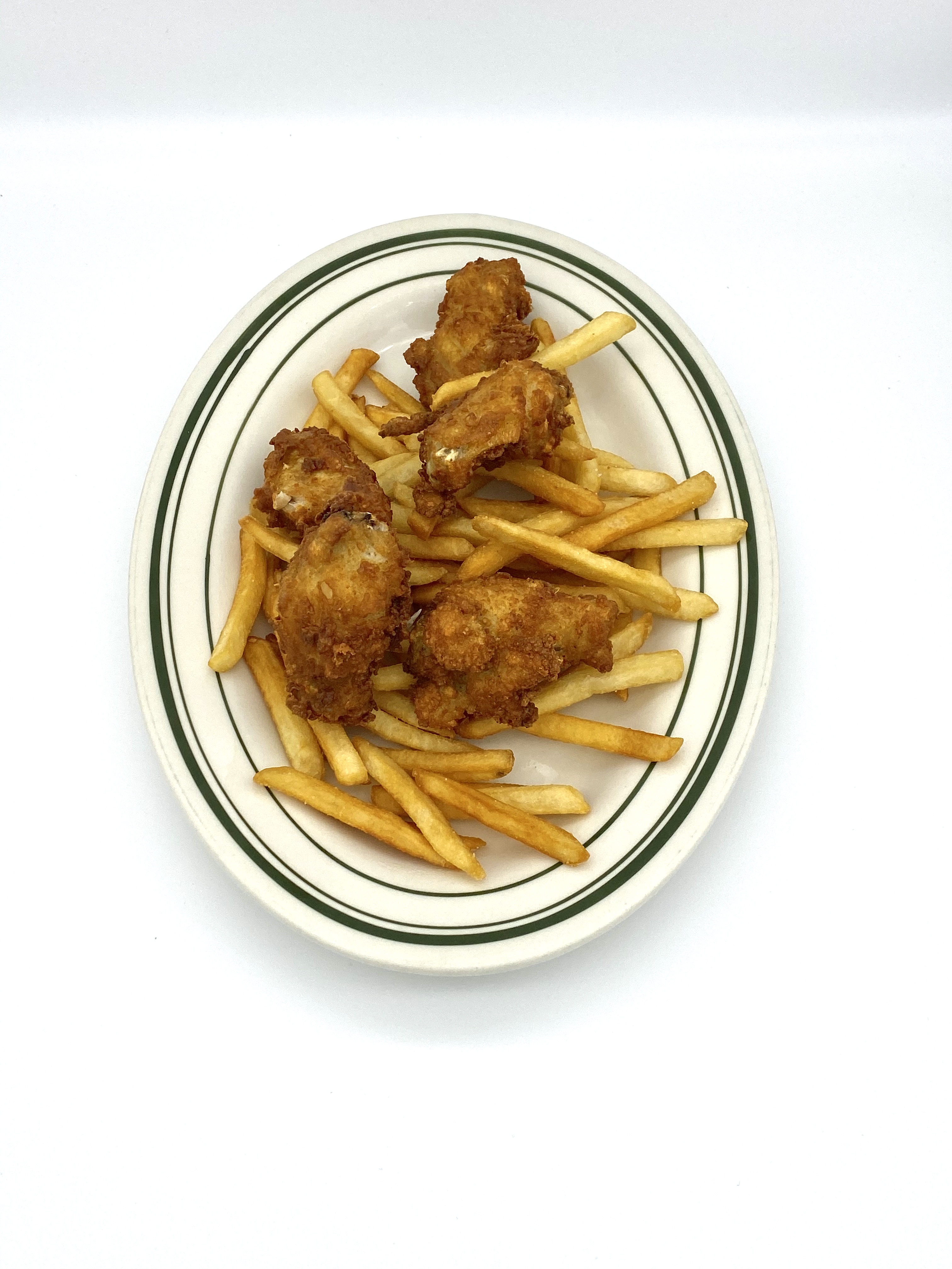 Order Chicken wings with Fries  food online from Tacos Y Jugos Genesis store, Elmhurst on bringmethat.com