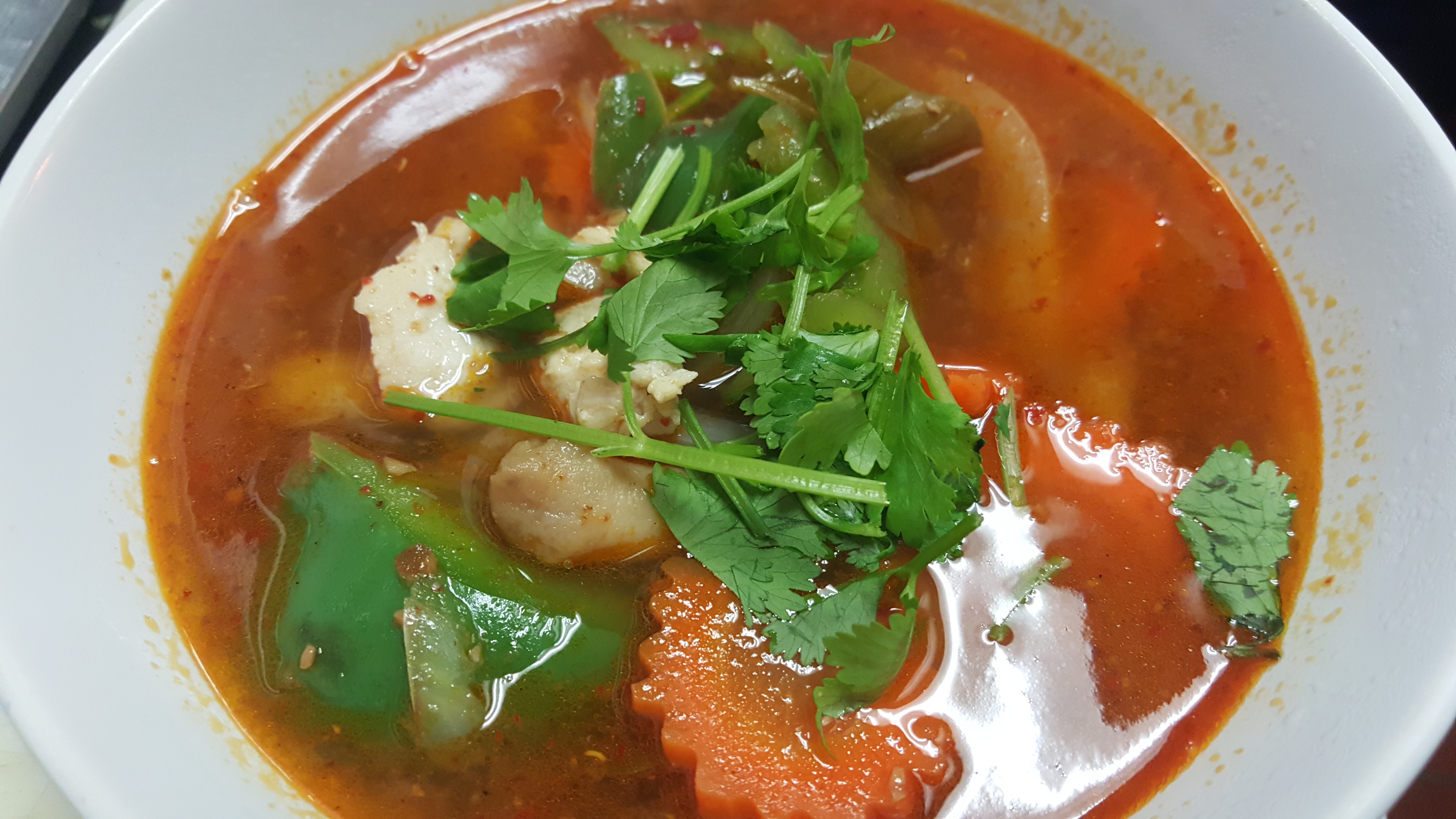 Order 7. Tom Yum food online from Noodles Noodles store, San Diego on bringmethat.com