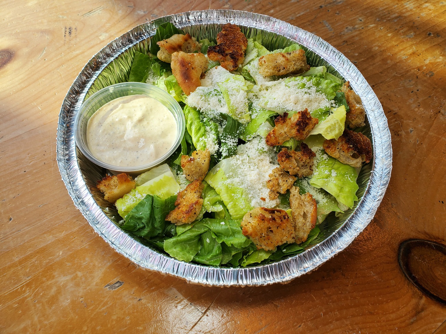 Order Caesar Salad food online from Corner Slice store, New York on bringmethat.com