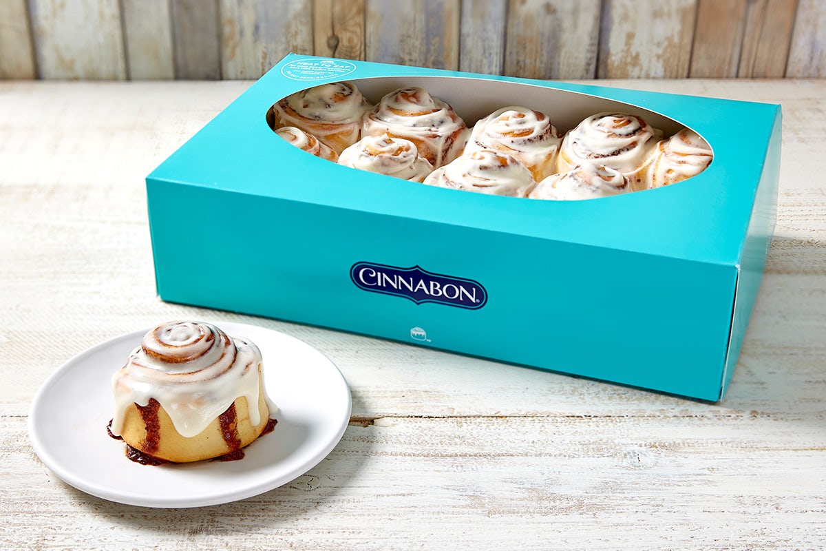 Order MiniBon® CinnaPacks™ food online from Cinnabon store, Durham on bringmethat.com