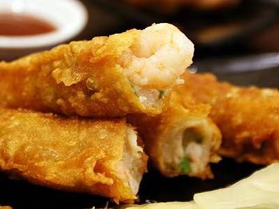 Order 3. Shrimp Egg Roll  虾卷 food online from China Garden store, Indianapolis on bringmethat.com