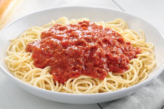 Order Spaghetti with Meat Sauce food online from Fazoli store, Colorado Springs on bringmethat.com