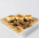 Order 1 Dozen Sweet Potato Cheesecake Minis  food online from Masterpiece Desserts store, Houston on bringmethat.com