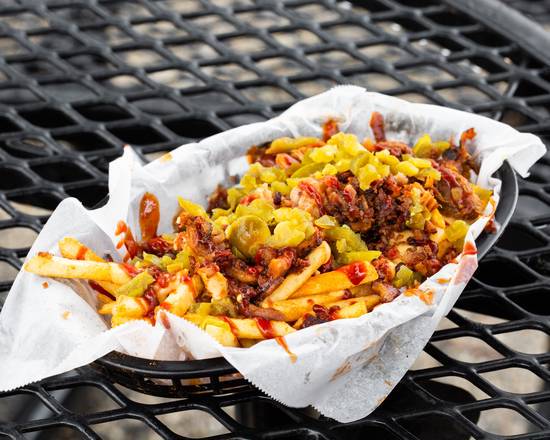 Order Loaded French Fries food online from The Happy Grilled Cheese store, Austin on bringmethat.com