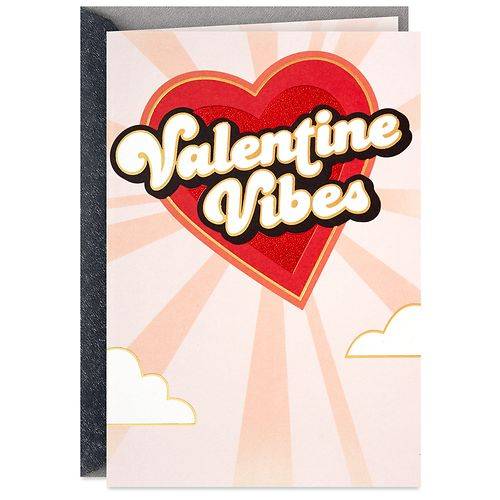 Order Hallmark Valentines Day Card (Valentine Vibes) S32 - 1.0 ea food online from Walgreens store, Highland Heights on bringmethat.com