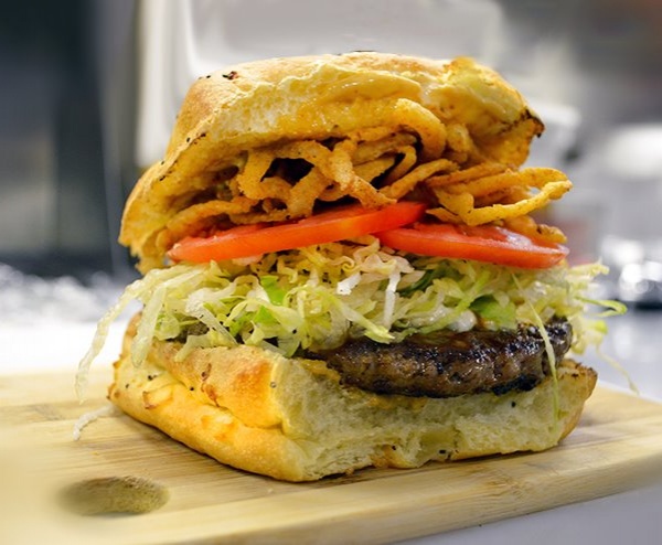 Order 24. Chipotle Bison Burger food online from 30 Burgers & Mike's Subs store, Dunellen on bringmethat.com