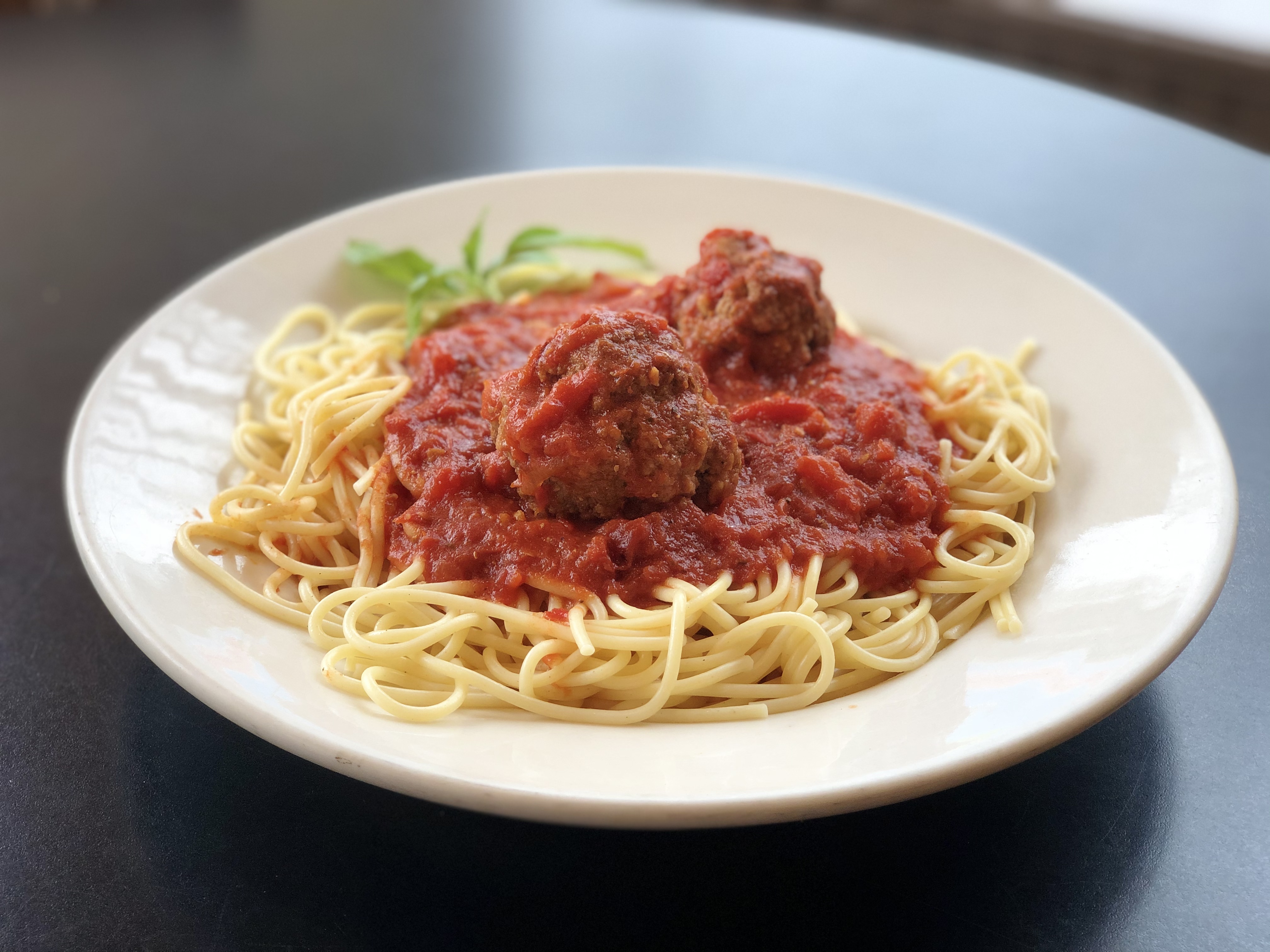 Order Pasta with Meatballs food online from Paul & Eddy's Pizza store, Hamden on bringmethat.com
